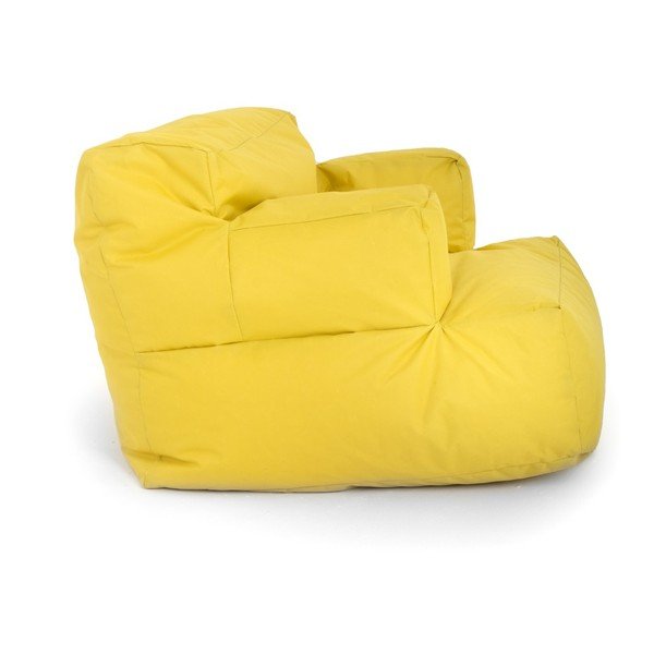 Жълт градински чувал за сядане Relax – Floriane Garden-image-2