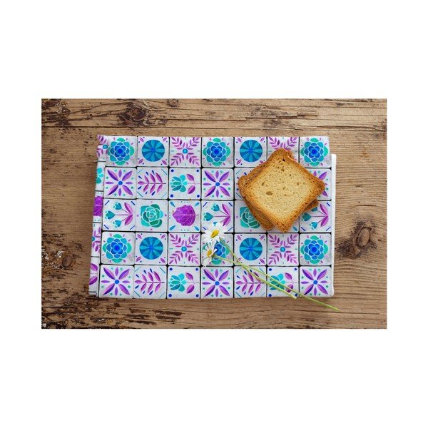 Комплект от 3 кухненски кърпи Mediterranean Tiles - Surdic-image-1