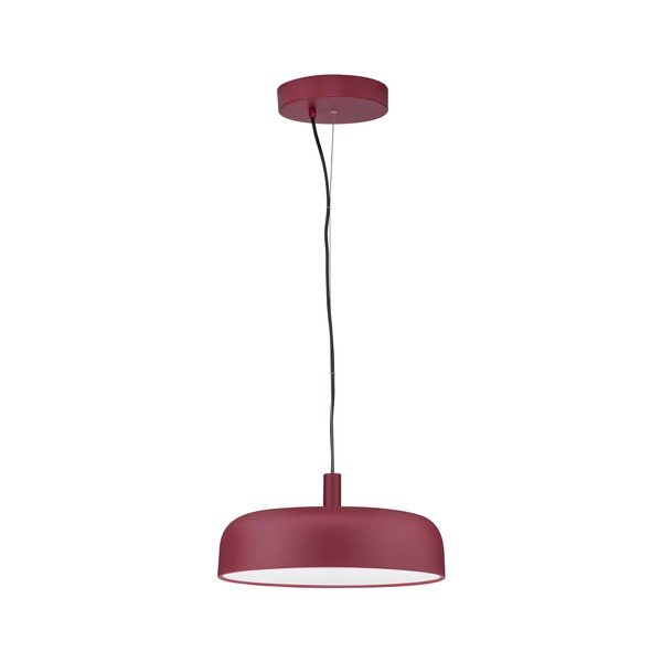 Бордо алуминиево LED затъмняващо се висящо осветително тяло ø 40 cm Noelia – Nova Luce