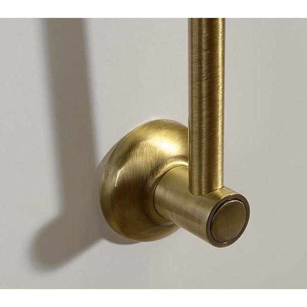 Стенна месингова душ релса  в в бронзов цвят цвят с подвижен държач 67 cm Antea – Sapho-image-2