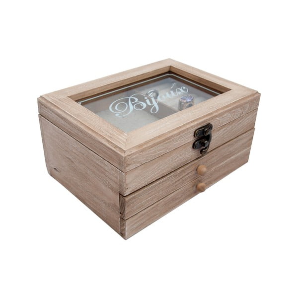 Дървена кутия за бижута Бижута - Antic Line