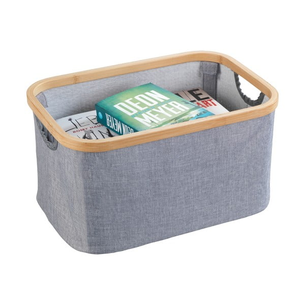 Baharui Бамбукова сгъваема кошница за съхранение Bahari - Wenko-image-3