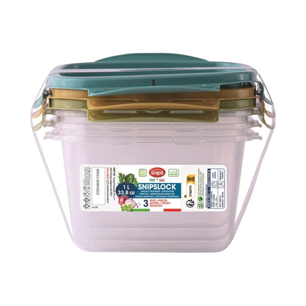 Кутии за храна 3 бр. Snipslock – Snips-image-4