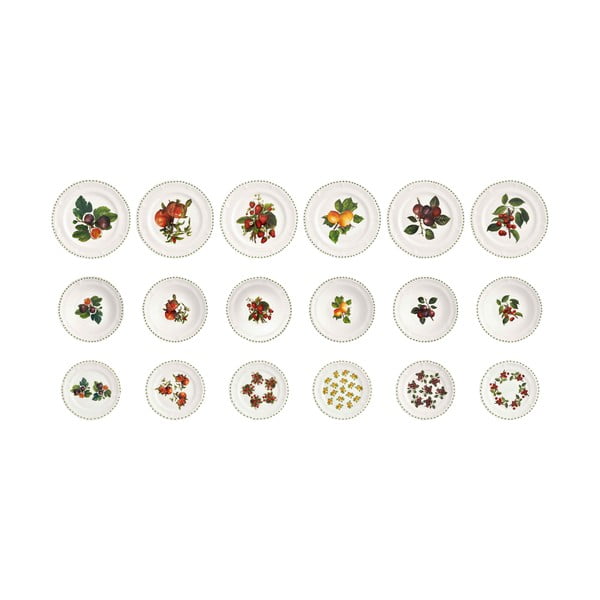 Комплект порцеланови чинии от 18 части Le Primizie - Brandani