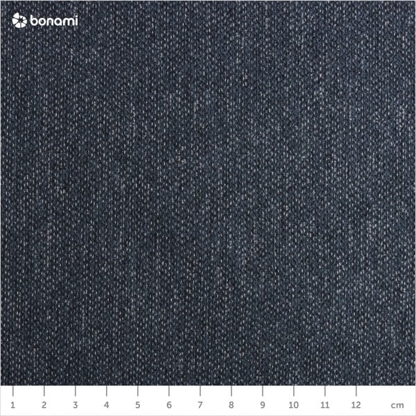 Тъмносин ъглов U-образен диван Nihad - Bobochic Paris-image-4