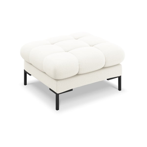 Светлобежова табуретка за крака , 60 см Bali - Cosmopolitan Design-image-3