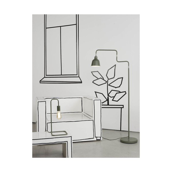 Зелено-сива свободностояща лампа London - it's about RoMi-image-2