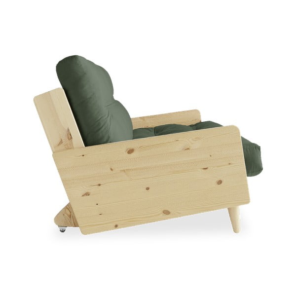 Променлив диван Natural Clear/Olive Green Indie - Karup Design-image-4