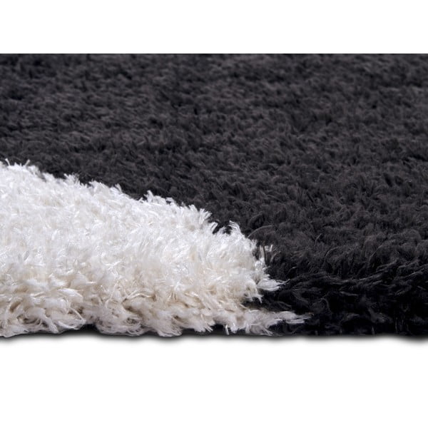 Черно-бял килим 80x150 cm - Elle Decoration-image-3