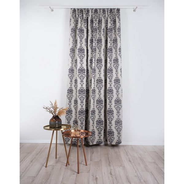 Сиво-бежова завеса 210x245 cm Impozant – Mendola Fabrics
