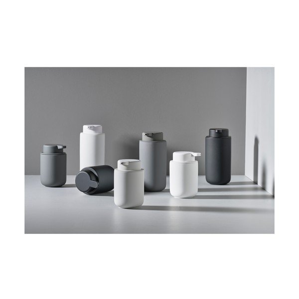 Черен стенен диспенсър за сапун от фаянс 450 ml Ume - Zone-image-1