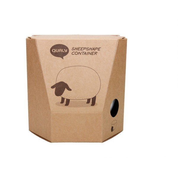 Прозрачен многофункционален контейнер с форма на овца &CO Sheepshape Container - Qualy-image-3
