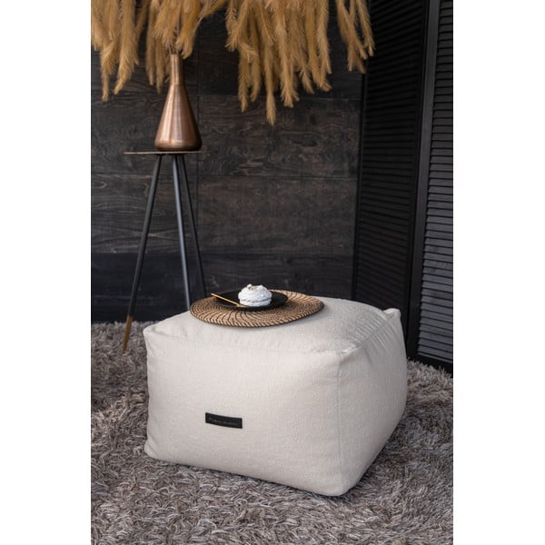 Кремав пуф от букле Softbox MooG – SLOWDOWN-image-1