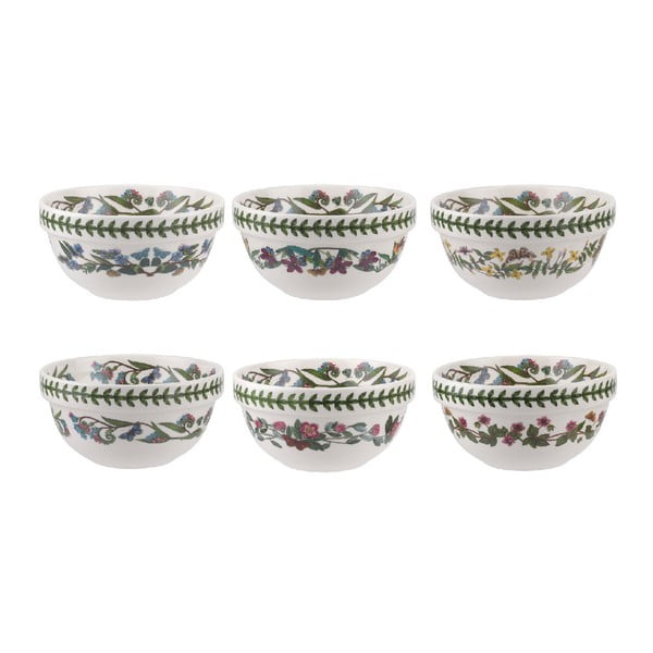 Комплект от 6 чаши с орнаменти от каменна керамика Цвят - Portmeirion