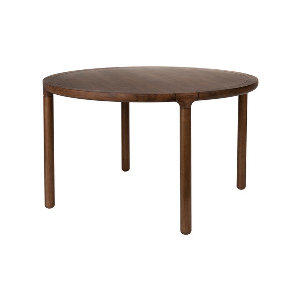 Кръгла трапезна маса от декор от орех ø 128 cm Storm – Zuiver