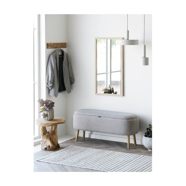 Кръгла странична масичка от масивно тиково дърво ø 40 cm Palena – House Nordic-image-1