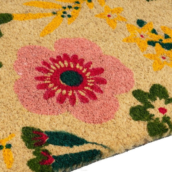 Изтривалка от кокосови влакна 40x60 cm Flora – Casa Selección-image-2