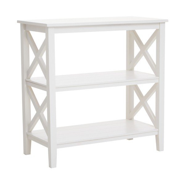 Бял стелаж от масивен бор 40x81x81 cm Heritage – Premier Housewares