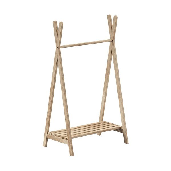 Детска закачалка от масивен дъб в естествен цвят 74x132 cm Forrest – Vipack