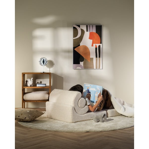 Кремав детски стол от букле Flipster – Wigiwama-image-4