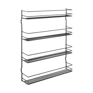 Стенен органайзер за подправки от неръждаема стомана – Metaltex