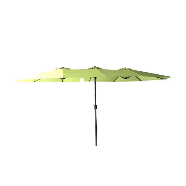 Зелен чадър 456x270 cm Double - Rojaplast