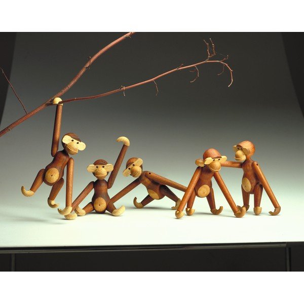 Статуетка от масивно дърво Monkey - Kay Bojesen Denmark-image-1