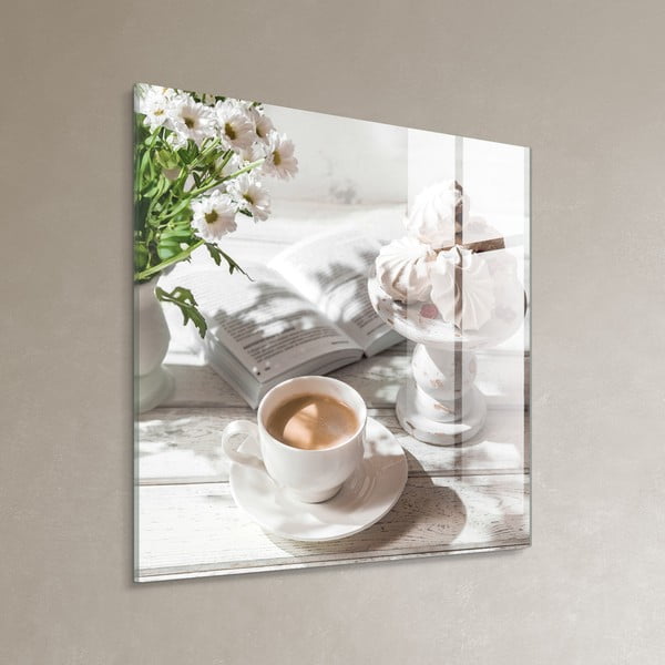 Картина върху стъкло 30x30 cm Meringue – Styler-image-2