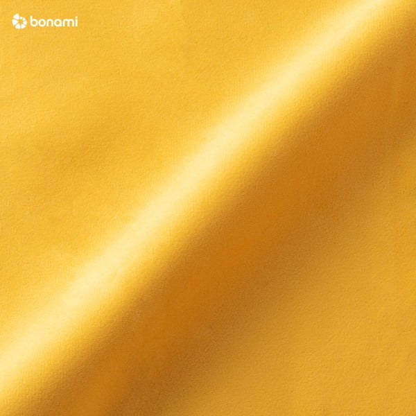 Кресло от жълто кадифе Sardaigne - Mazzini Sofas-image-1