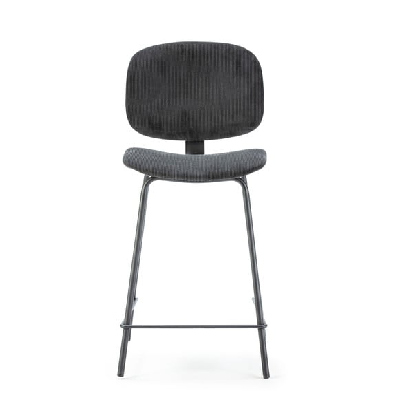 Черни бар столове в комплект от 2 бр. (височина на седалката 66 cm) Arus – Marckeric-image-3