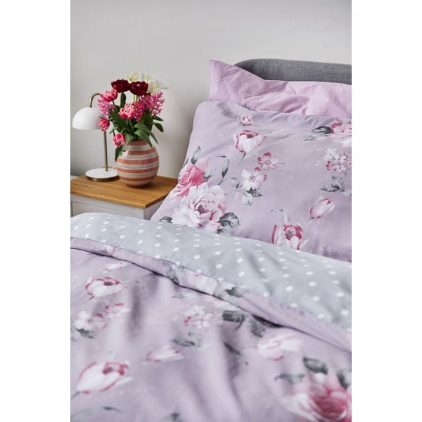 Розово памучно спално бельо за двойно легло , 200 x 220 cm Belle - Bonami Selection-image-4