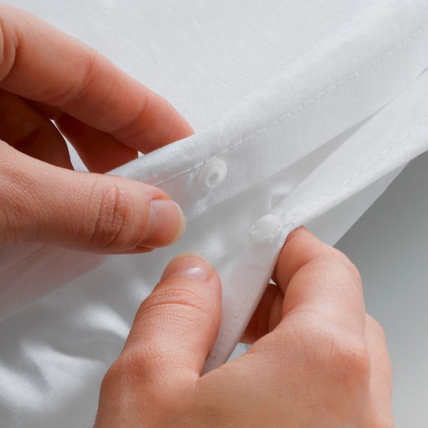 Антрацит единично  памучно включено спално бельо 140x200 cm Lina – douceur d'intérieur-image-1