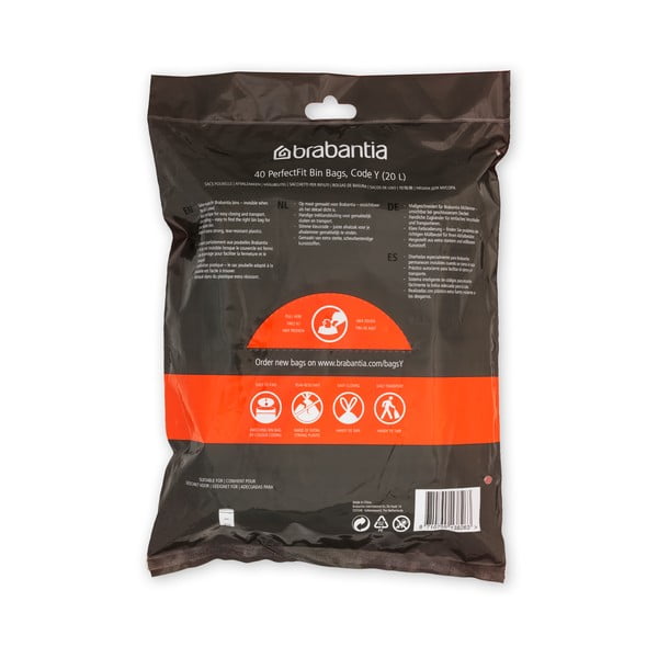 Торби за боклук 40 бр. 20 l PerfectFit Y – Brabantia-image-4