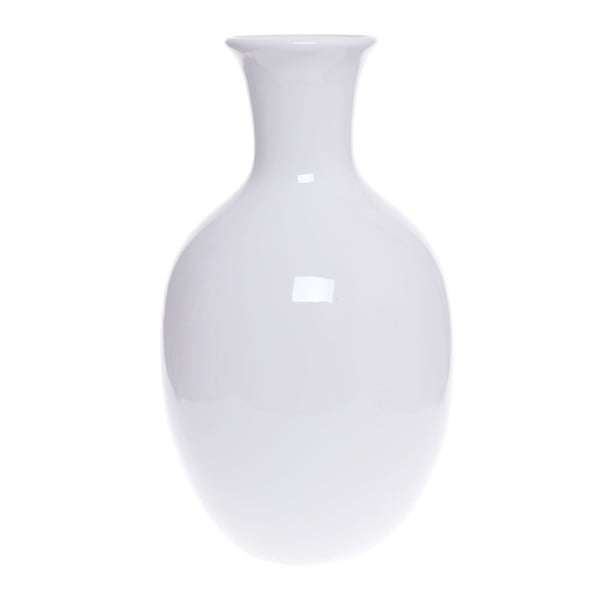 Bílá keramická váza Ewax Tulip, výška 35 cm