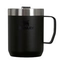 Черна термочаша от неръждаема стомана 230 ml Stay-Hot Camp Mug Black – Stanley
