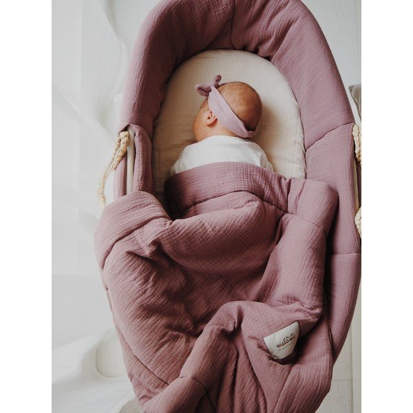 Тъмнолилав комплект за детско легло - Malomi Kids-image-1