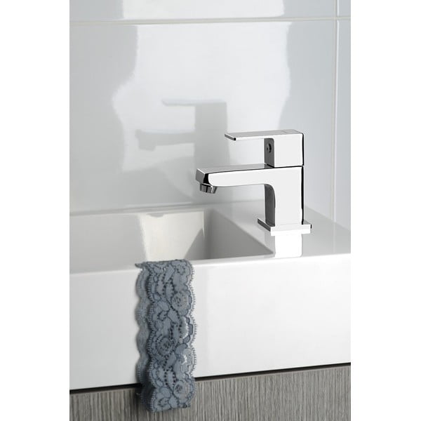 Вентил за мивка в лъскаво-сребрист цвят Small – Sapho-image-1