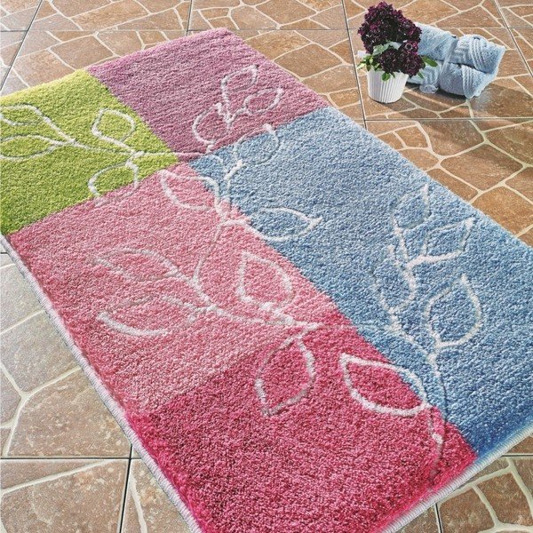 Barevná předložka do koupelny Confetti Bathmats Lagina, 60 x 100 cm-image-1