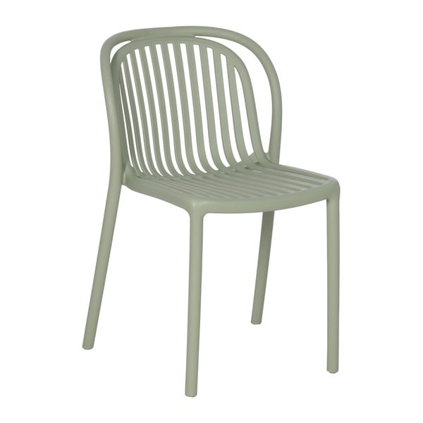 Зелен пластмасов трапезен стол Alia – Ixia