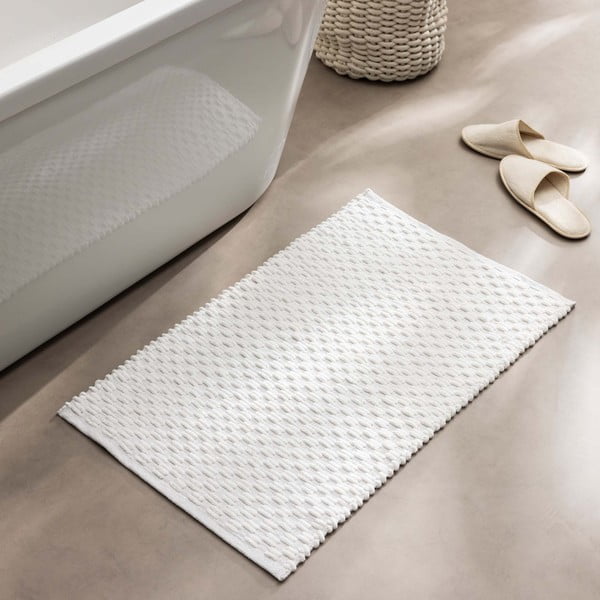 Кремав килим за баня 50x80 cm Lois – douceur d'intérieur-image-2