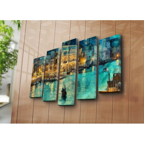 Картини в комплект от 5 бр. Venice - Wallity-image-3