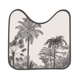 Черно-бежов килим за баня WC 45x45 cm Cocoty – douceur d'intérieur