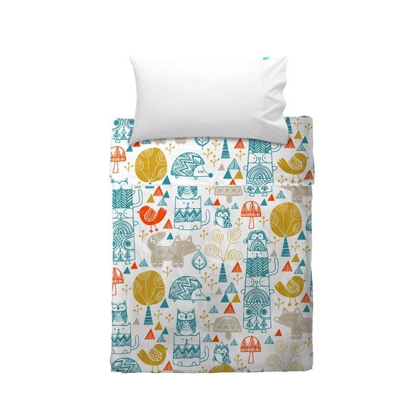 Přehoz a povlak na polštář Moshi Moshi Teepee, 100 x 135 cm