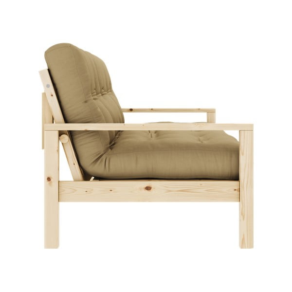 Разтегателен диван в цвят горчица 205 cm Knob - Karup Design-image-4