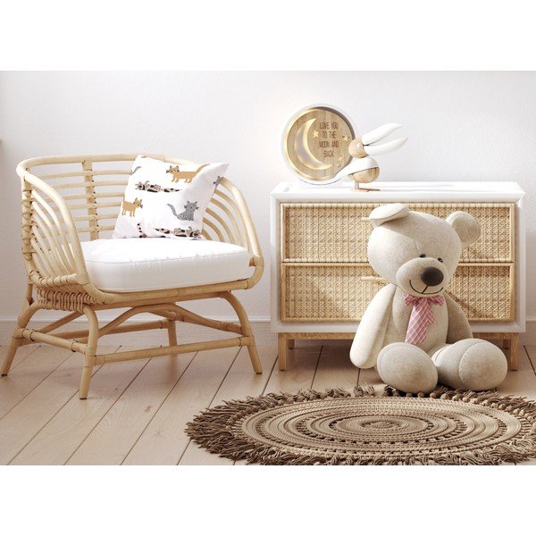 Бебешка калъфка за възглавница от памучен сатен 45x45 cm Cats – Butter Kings-image-1