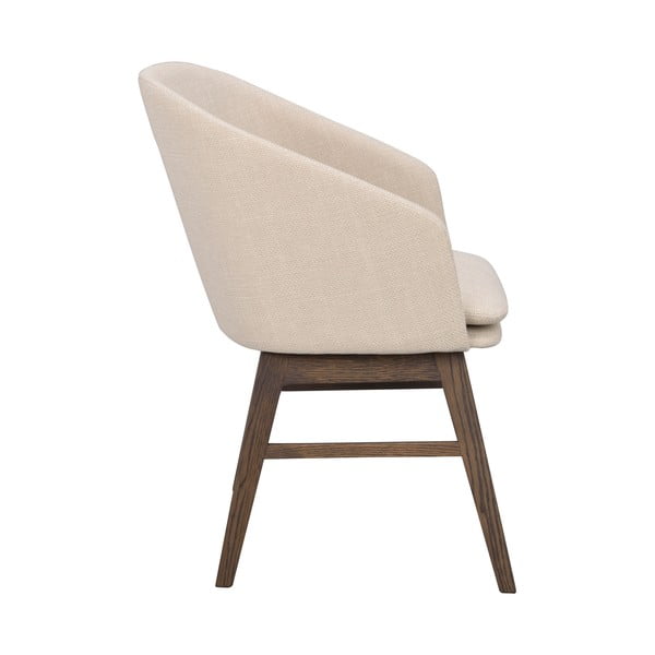 Бежови тапицирани трапезни столове в комплект 2 бр. Windham – Rowico-image-4