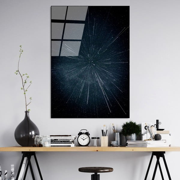 Живопис върху стъкло 70x100 cm Light - Wallity-image-1