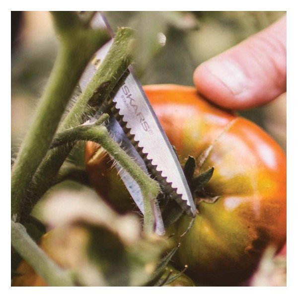 Ножица от неръждаема стомана Solid Veggie за рязане на билки и зеленчуци - Fiskars-image-2
