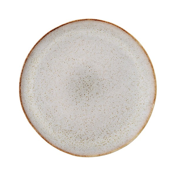 Десертна чиния от сив фаянс, ø 22 cm Sandrine - Bloomingville