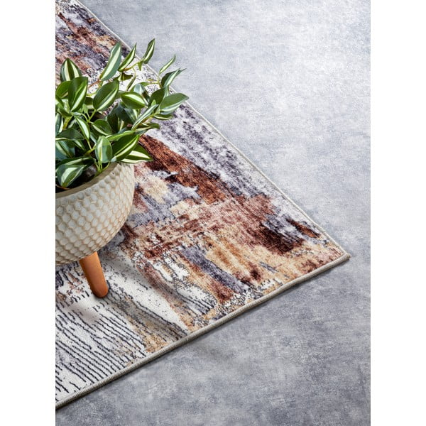 Сив килим 200x290 cm Malard Copper Gold – Elle Decoration-image-2